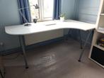 Hoogte verstelbare hoekbureau, Huis en Inrichting, Bureaus, Ophalen, In hoogte verstelbaar, Zo goed als nieuw, Bureau