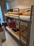 stapelbed metaal, Maison & Meubles, Chambre à coucher | Lits superposés & Lits mezzanines, Comme neuf, Lits superposés, 200 cm