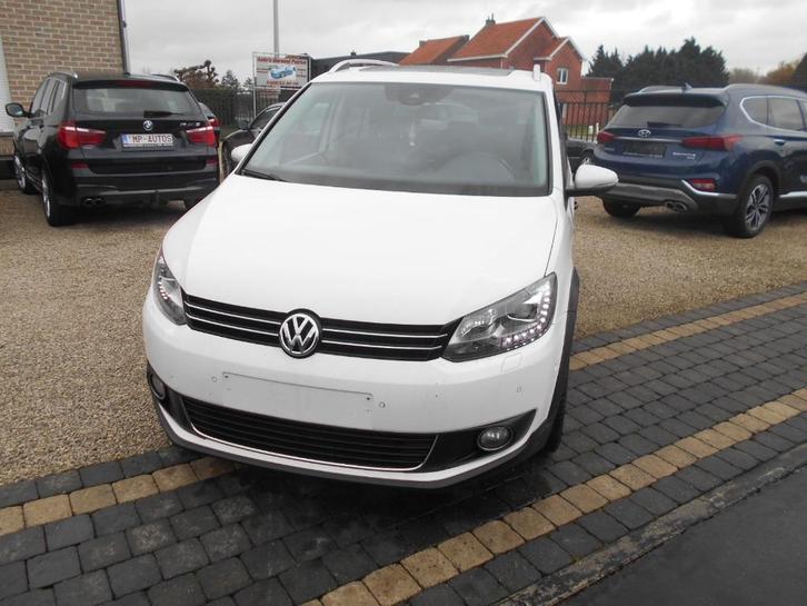 VW CROSS TOURAN BENZINE/CNG 150 PK EURO5, Auto's, Volkswagen, Bedrijf, Te koop, Touran, ABS, Achteruitrijcamera, Adaptieve lichten