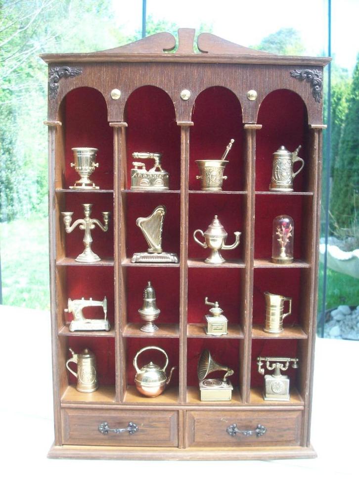 mijn schatkamer mooi oud kasje met koper/bronze, Antiquités & Art, Antiquités | Bronze & Cuivre, Cuivre, Enlèvement ou Envoi