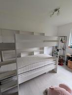 Lit superposé sans matelas lit avec étagères intégrées, Huis en Inrichting, Slaapkamer | Stapelbedden en Hoogslapers, Ophalen