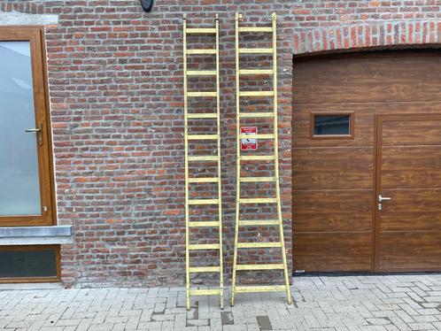 èchelle en bois, Doe-het-zelf en Bouw, Ladders en Trappen, Gebruikt, Ladder, Ophalen