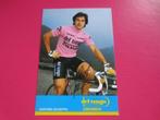 wielerkaart 1984  giro giuseppe saronni signe, Comme neuf, Envoi