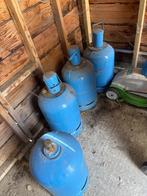 4 Lege gasflessen, Doe-het-zelf en Bouw, IJzerwaren en Bevestigingsmiddelen, Ophalen, Gebruikt, Overige typen