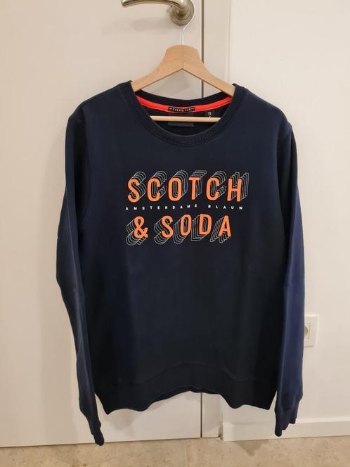 Scotch & Soda trui - "Blauw" collectie, Vêtements | Hommes, Pulls & Vestes, Comme neuf, Taille 48/50 (M), Bleu, Enlèvement ou Envoi
