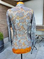 Zilver blauwe bloes transparant super mooi one size, Blauw, Nieuw, Ophalen of Verzenden, ANDERE