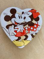 Mickey en Minnie harten metalen doos, Verzamelen, Blikken, Ophalen, Gebruikt