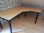 vol houten bureau, Huis en Inrichting, Ophalen, Zo goed als nieuw, Bureau