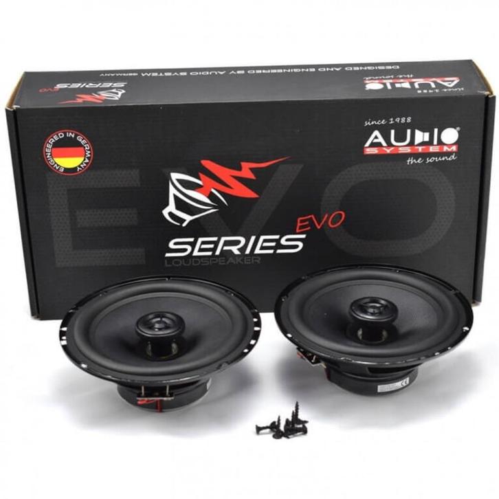 Audio System MXC165 EVO Coaxial speaker 165mm/16.5cm, Auto diversen, Autospeakers, Nieuw, Ophalen of Verzenden