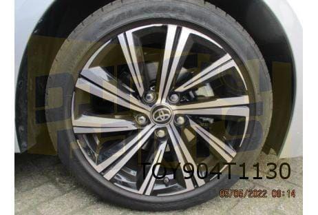 Toyota Corolla velg 7.5J x 17" multi spaaks (gepolijst / zwa, Auto-onderdelen, Banden en Velgen, Band(en), 17 inch, Personenwagen