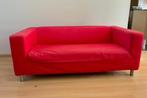 IKEA Klippan rood, Huis en Inrichting, Ophalen, Zo goed als nieuw, Tweepersoons, Stof