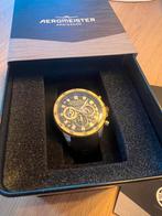 NIEUW Herenhorloge van Aeromeister (Driver AM5101), Handtassen en Accessoires, Horloges | Heren, Ophalen of Verzenden, Nieuw, Zilver