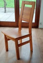 Ensemble de 4 chaises de table en bois blanc massif, Maison & Meubles, Quatre, Bois, Enlèvement, Utilisé