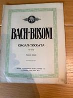 Bach-Busoni, Organ-Toccata D minor Piano solo, Muziek en Instrumenten, Ophalen of Verzenden, Gebruikt