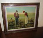 antieke kader 'Het Angelus', Antiek en Kunst, Ophalen of Verzenden