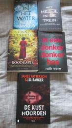 lot 5 thrillers: De kustmoorden, In een donker donker bos .., Ruth Ware, Enlèvement ou Envoi