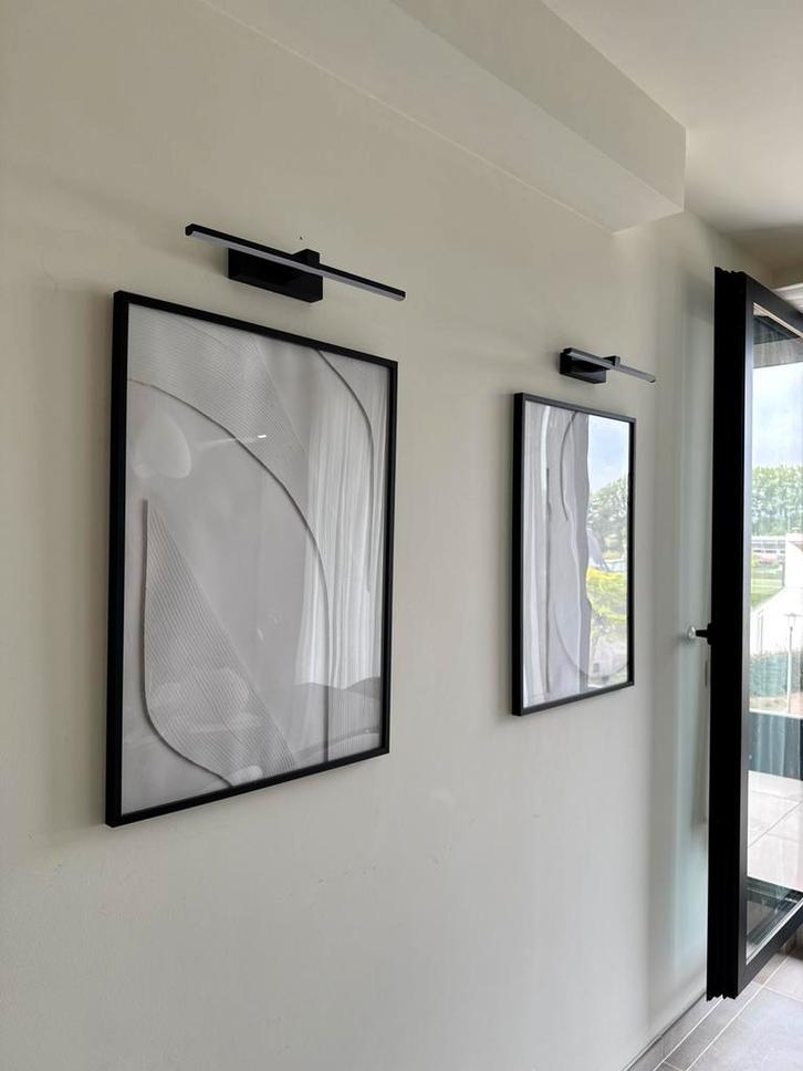Cadre,poster,appliques murales/Set lijst,poster, lampen, Antiek en Kunst, Antiek | Woonaccessoires, Ophalen