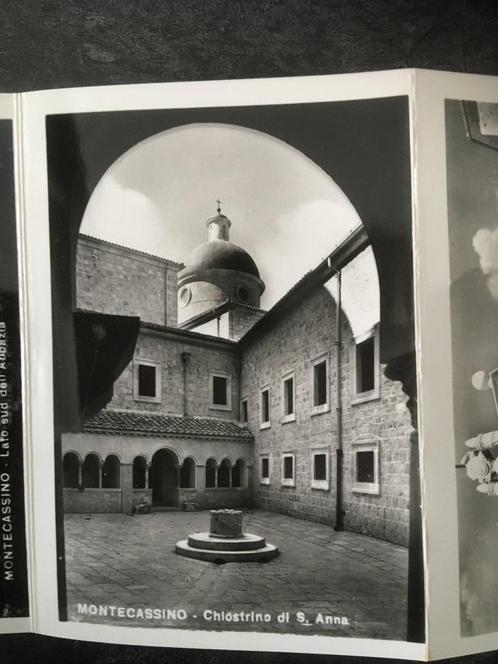 20 fotootjes abdij Monte Cassino _ Montecassino - Italië, Verzamelen, Foto's en Prenten, Ophalen of Verzenden