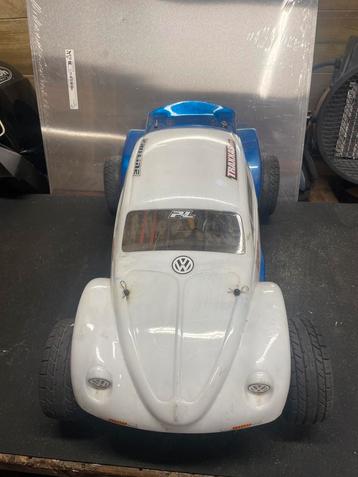 Traxxas rc auto’s lot slash,stampede 2wd/4wd, rustler, erevo, Échelle 1:10, Voiture off road, Enlèvement, Utilisé