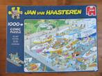 Jan van Haasteren puzzel 1000 stukjes, De sluizen, zgan, Ophalen of Verzenden, 500 t/m 1500 stukjes, Zo goed als nieuw, Legpuzzel
