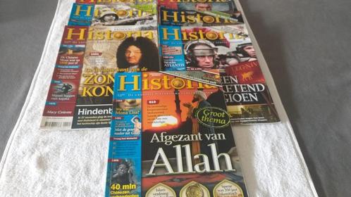 8 X Historia tijdschriften 2011, Livres, Histoire mondiale, Utilisé, Enlèvement ou Envoi
