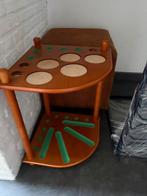 Biljart keu stand met drankonderleggers, Sport en Fitness, Biljarten en Poolen, Ophalen, Zo goed als nieuw