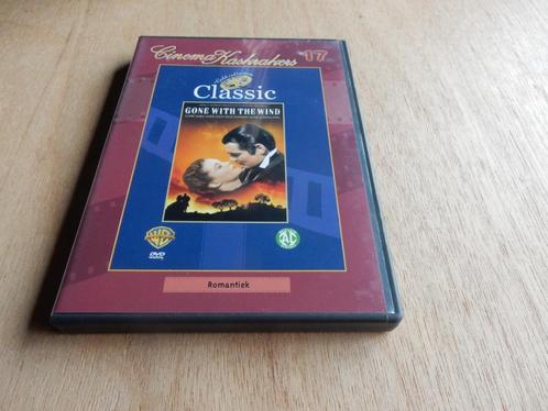 nr.1323 - Dvd: gone with the wind - klassieker -1939, Cd's en Dvd's, Dvd's | Klassiekers, Zo goed als nieuw, Drama, Voor 1940