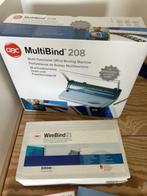 GBC MultiBind 208 pons-bindmachine, Ophalen of Verzenden, Zo goed als nieuw