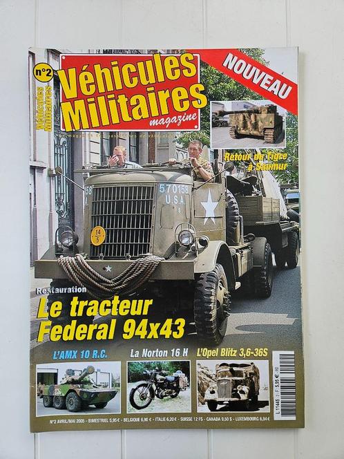 De federale tractor 94x43 - Tijdschrift voor militaire voert, Boeken, Oorlog en Militair, Gelezen, Tweede Wereldoorlog, Ophalen of Verzenden