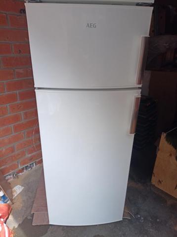 réfrigérateur avec congélateur, 120 à 140 cm, Avec compartiment congélateur, Enlèvement, Utilisé