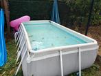 Zwembad met ladder, filter en warmtepomp, Tuin en Terras, Ophalen, Zo goed als nieuw