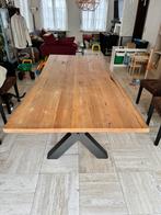 Massieve houten tafel, Huis en Inrichting, Ophalen, 100 tot 150 cm, 200 cm of meer, Zo goed als nieuw