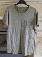 Jack & Jones-Heren tshirt KM-maat L-khaki gemeleerd, Kleding | Heren, T-shirts, Maat 52/54 (L), Verzenden, Jack&Jones, Gedragen
