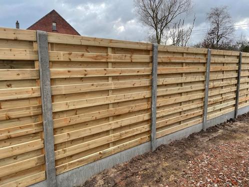 Houten Tuinschermafsluiting, Tuin en Terras, Tuinschermen, Zo goed als nieuw, Hout, 200 cm of meer, 200 cm of meer, Ophalen of Verzenden