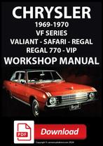 CHRYSLER werkplaats SERVICE MANUAL PDF DOWNLOAD, Ophalen of Verzenden, Nieuw