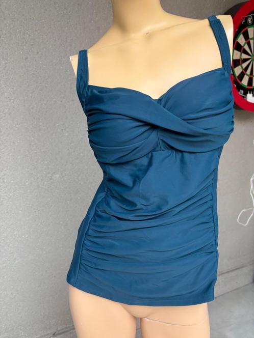tankini wibra 40, Kleding | Dames, Badmode en Zwemkleding, Zo goed als nieuw, Overige typen, Blauw, Ophalen of Verzenden