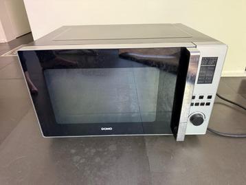 DOMO Combi-microgolfoven 42 L - zilver/zwart DO1059CG beschikbaar voor biedingen