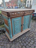 Superbe ancien buffet massif en chêne., Maison & Meubles, Armoires | Commodes, Enlèvement, Chêne