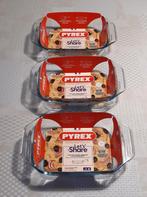 3 glazen Pyrex schalen (nieuw), Huis en Inrichting, Ophalen, Nieuw, Effen, Glas