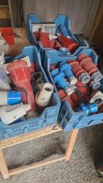 stekkers krachtstroom en meer electrisch materiaal, Ophalen, Gebruikt