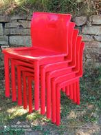set van 5 KARTELL stoelen, Huis en Inrichting, Stoelen, Ophalen, Kunststof, Gebruikt, VINTAGE