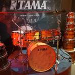Tama Star Exotic Sycamore Curley Maple: bloedmooie set., Musique & Instruments, Batteries & Percussions, Tama, Enlèvement ou Envoi