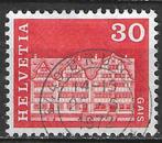 Zwitserland 1968 - Yvert 819 - Huizen te Gais (ST), Verzenden, Gestempeld