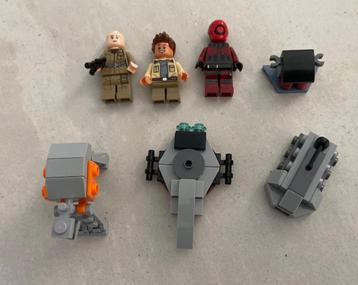 LEGO Star Wars minifigs en miniatuurvoertuigen