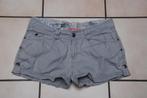 Lichtgrijze katoenen minishort „MIM” maat 40 als NIEUW!, Maat 38/40 (M), Kort, Ophalen of Verzenden, Zo goed als nieuw