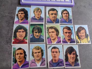 Tirages de football d'ANDERLECHT 13x anno 1973/74 éd. Vander, Envoi, Comme neuf