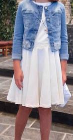 Feestelijk kleedje + jeansjasje, Enlèvement, Comme neuf