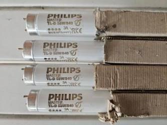 4 stuks : Nieuw : Philips Master TL‑buis van 150 cm, Huis en Inrichting, Lampen | Losse lampen, Nieuw, Overige typen, 30 tot 60 watt