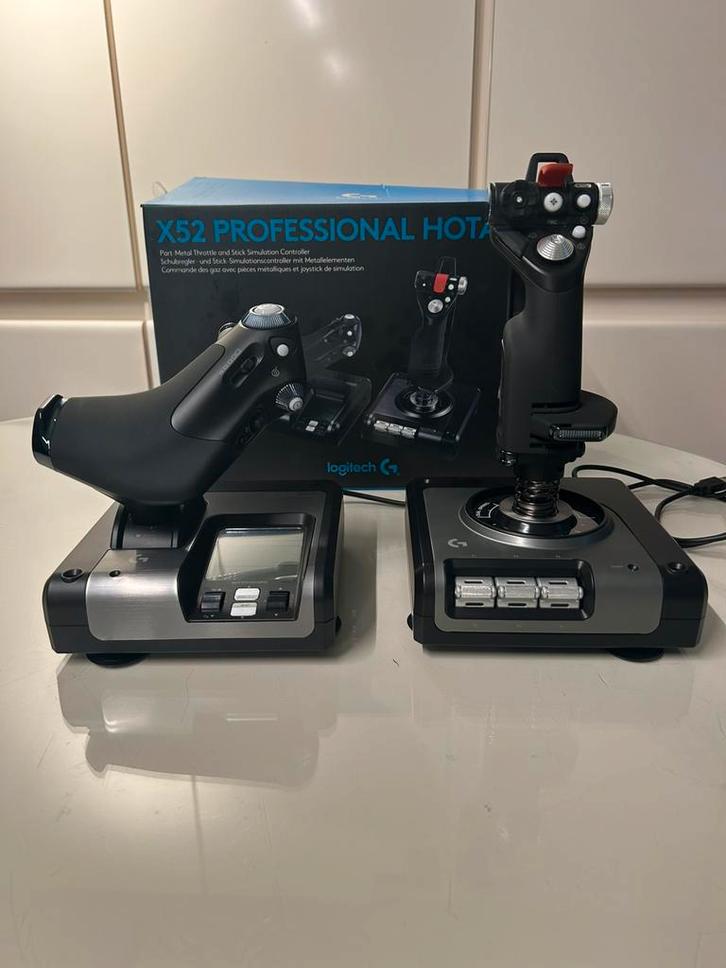 X52 professional Hotas, Consoles de jeu & Jeux vidéo, Consoles de jeu | Accessoires Autre, Comme neuf, Enlèvement ou Envoi