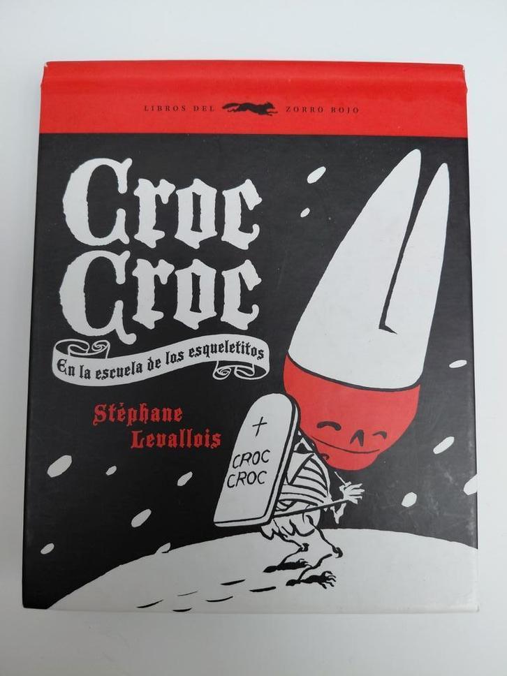 Croc croc. En la escuela de los esqueletitos, Stéphane Leval, Boeken, Strips | Comics, Zo goed als nieuw, Eén comic, Europa, Ophalen
